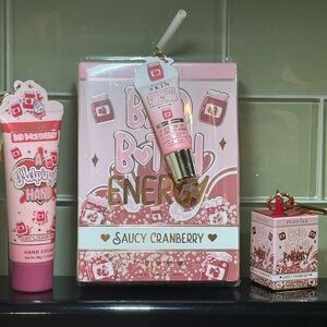 P. Louise Saucy Cranberry 4 piece Skincare Set